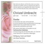 eine Anzeige