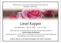 eine Anzeige